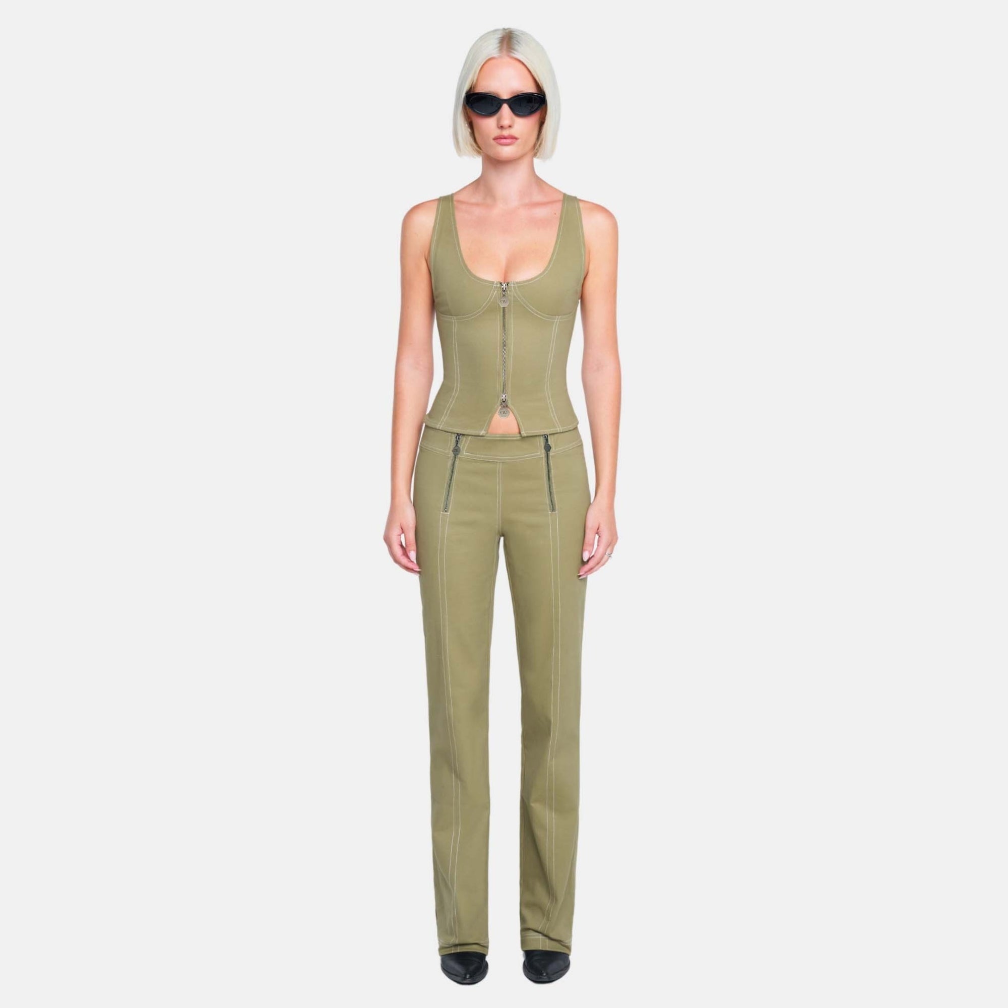 OW Collection MAPLE Pants Pants 053 - Olive