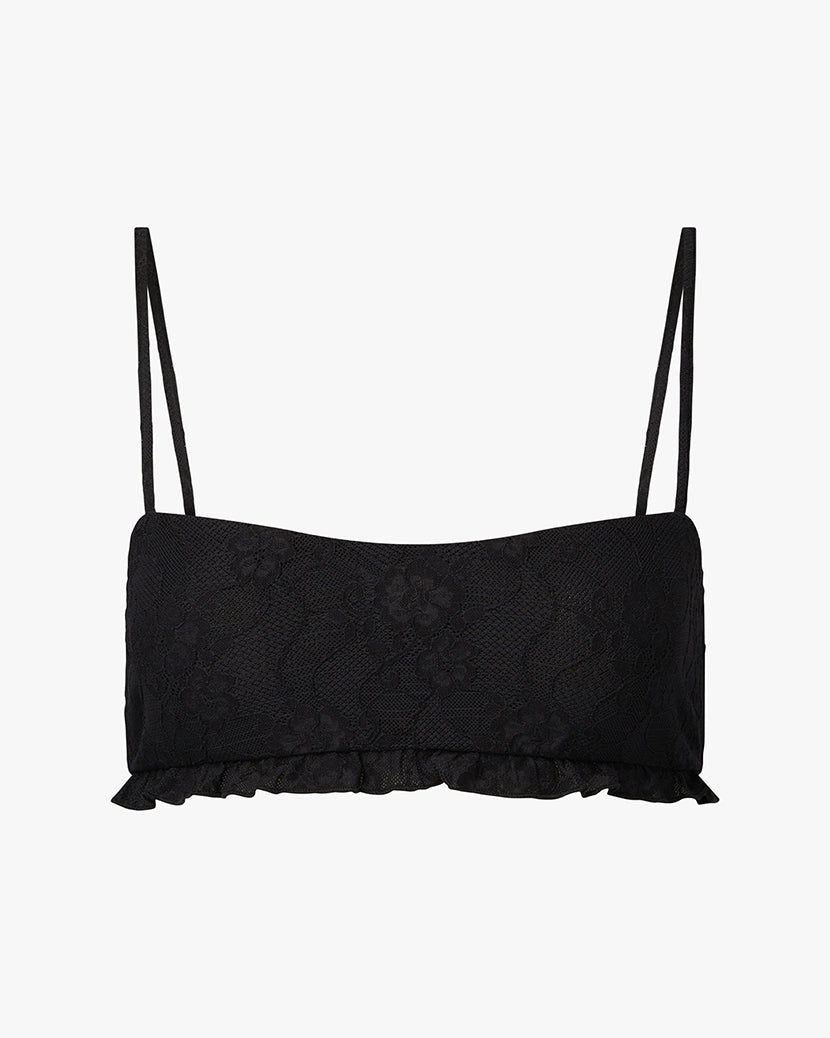 Lace Bralette | Black