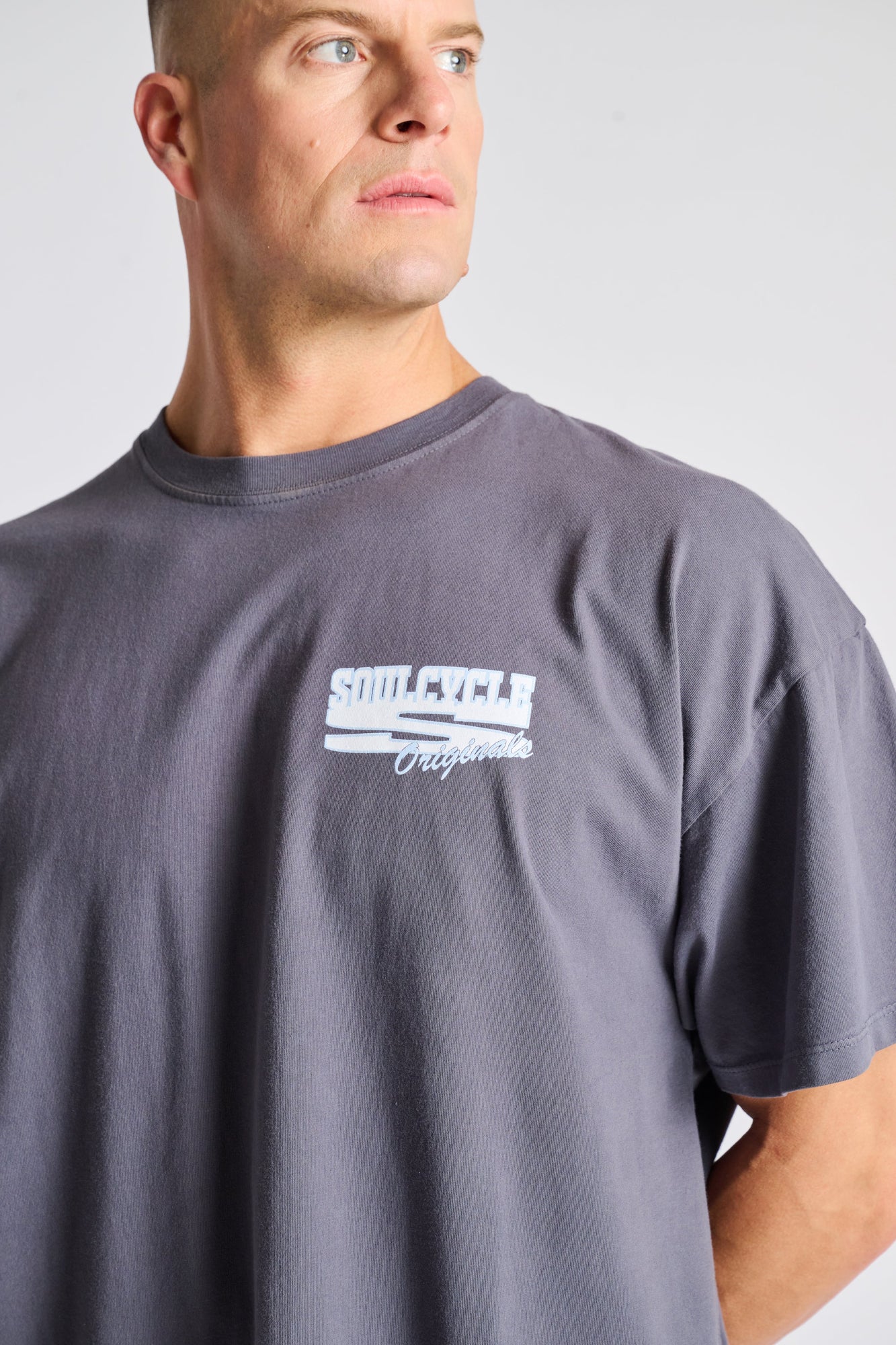 Unisex | Soul by SoulCycle | Ruby Tee | Grey