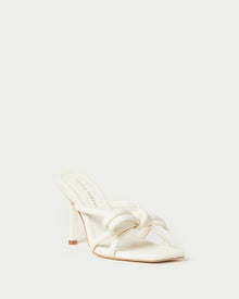 Margi Bow Heel | Optic White