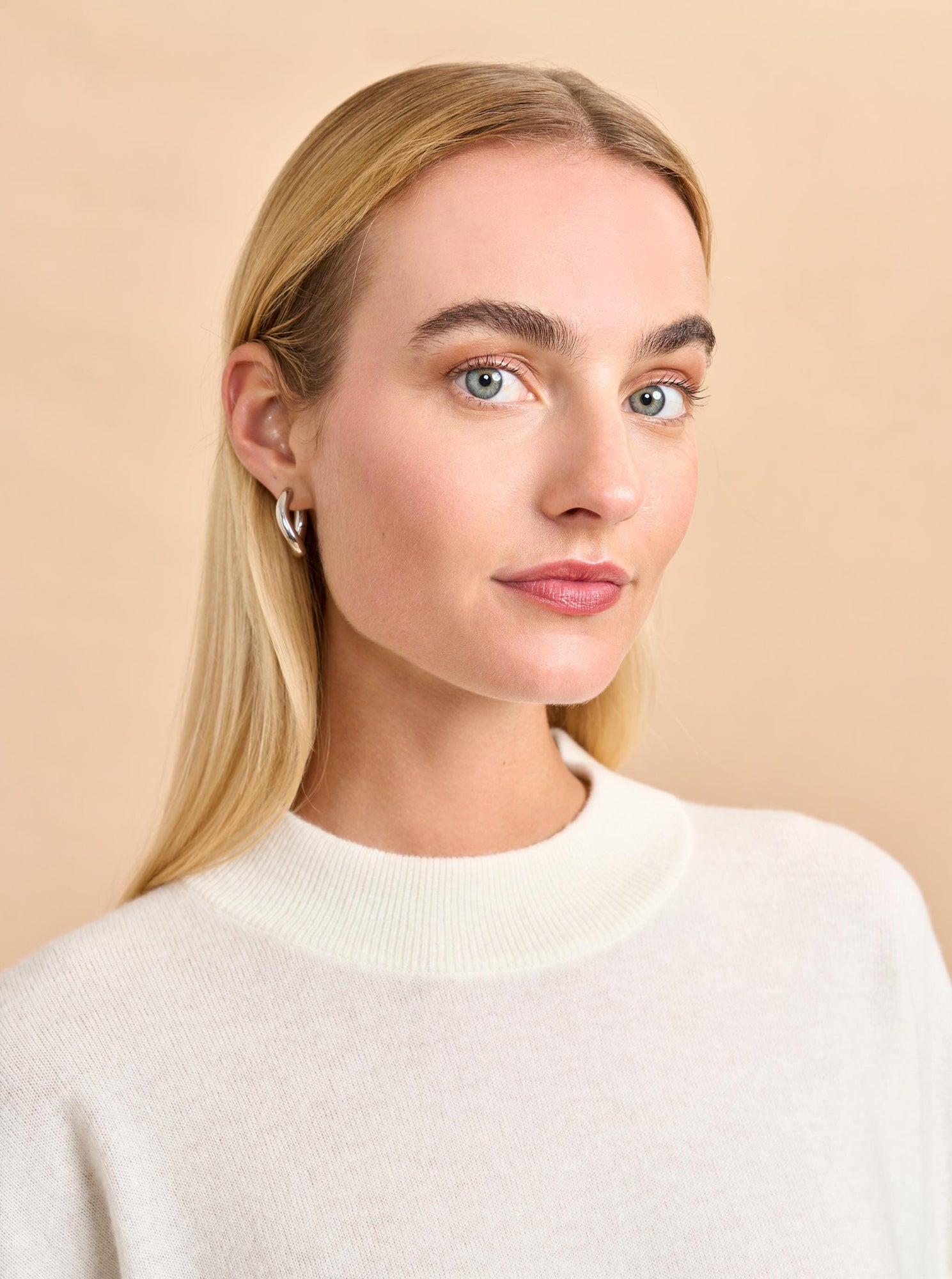 Solid Marin Lite Sweater | Cream