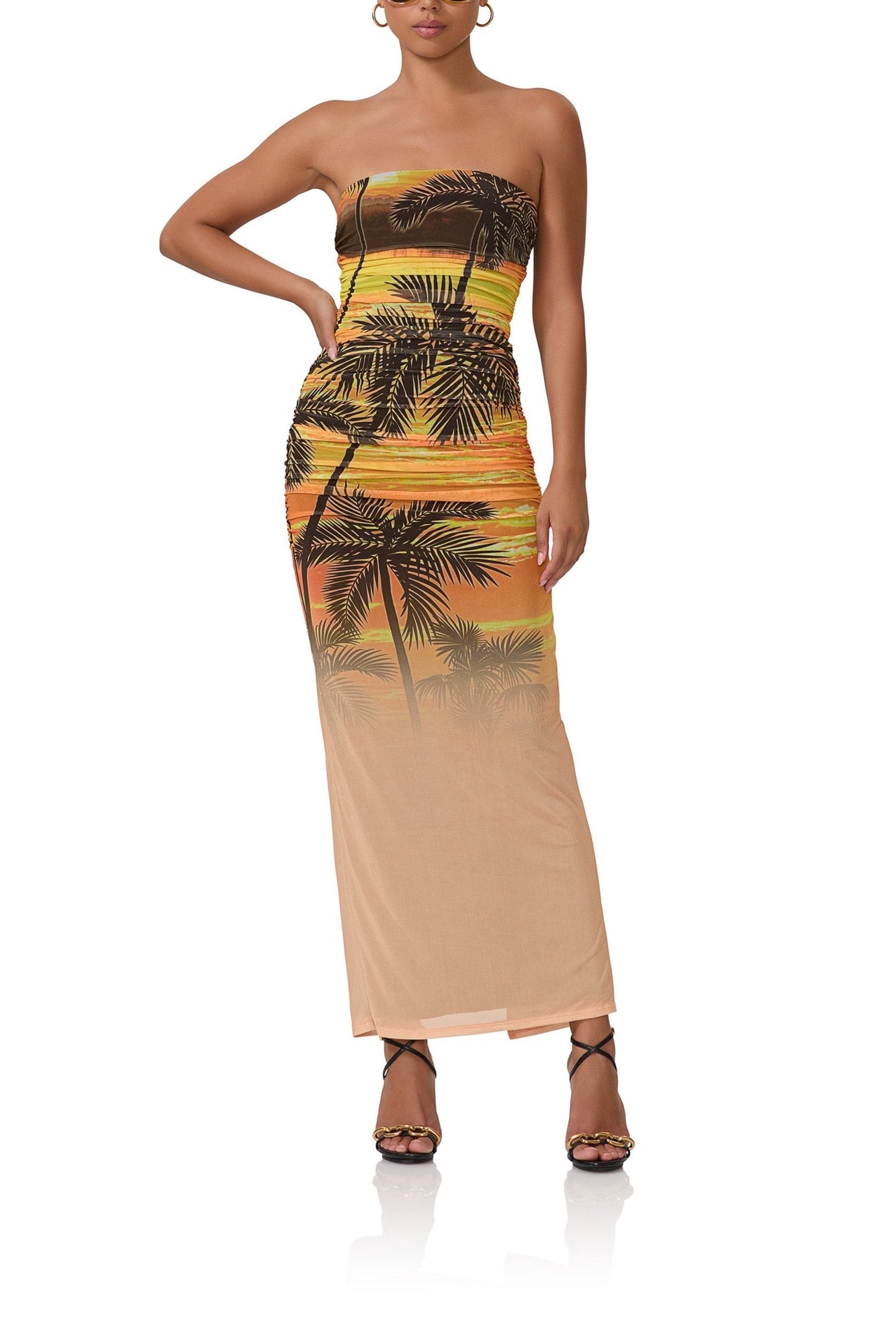 Marlo Maxi Dress | Sunrise Palms