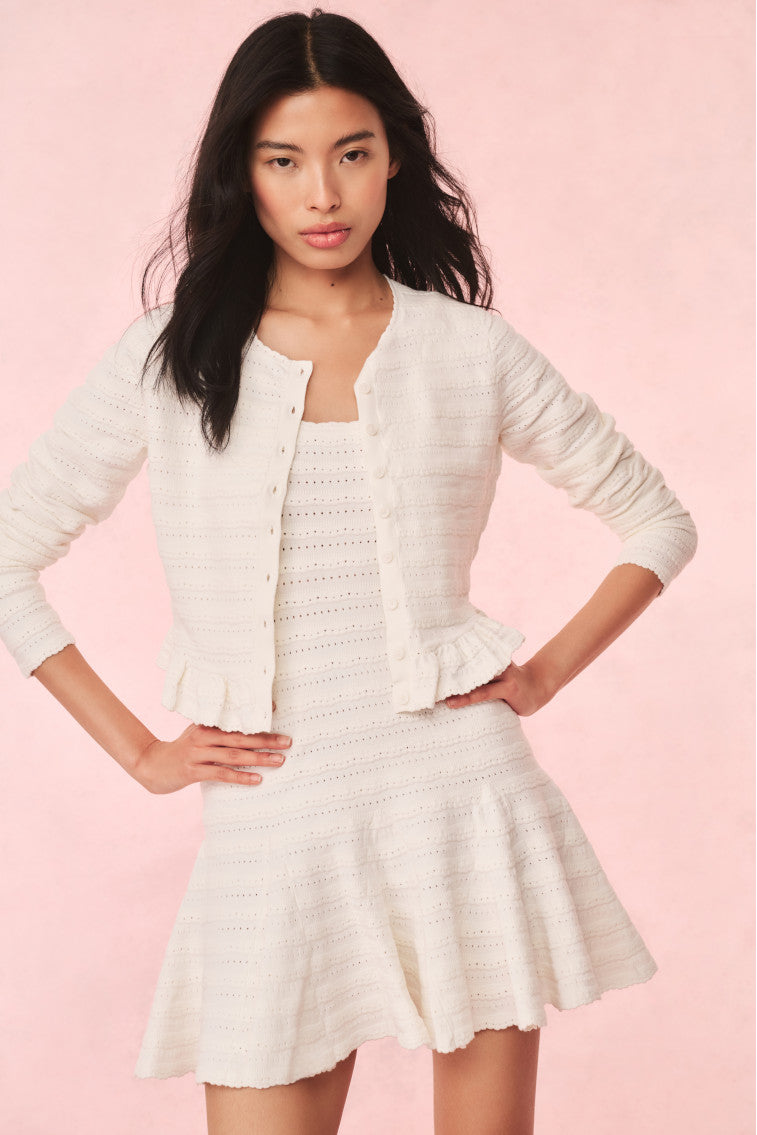 LoveShackFancy | Maryanne Knit Mini Dress