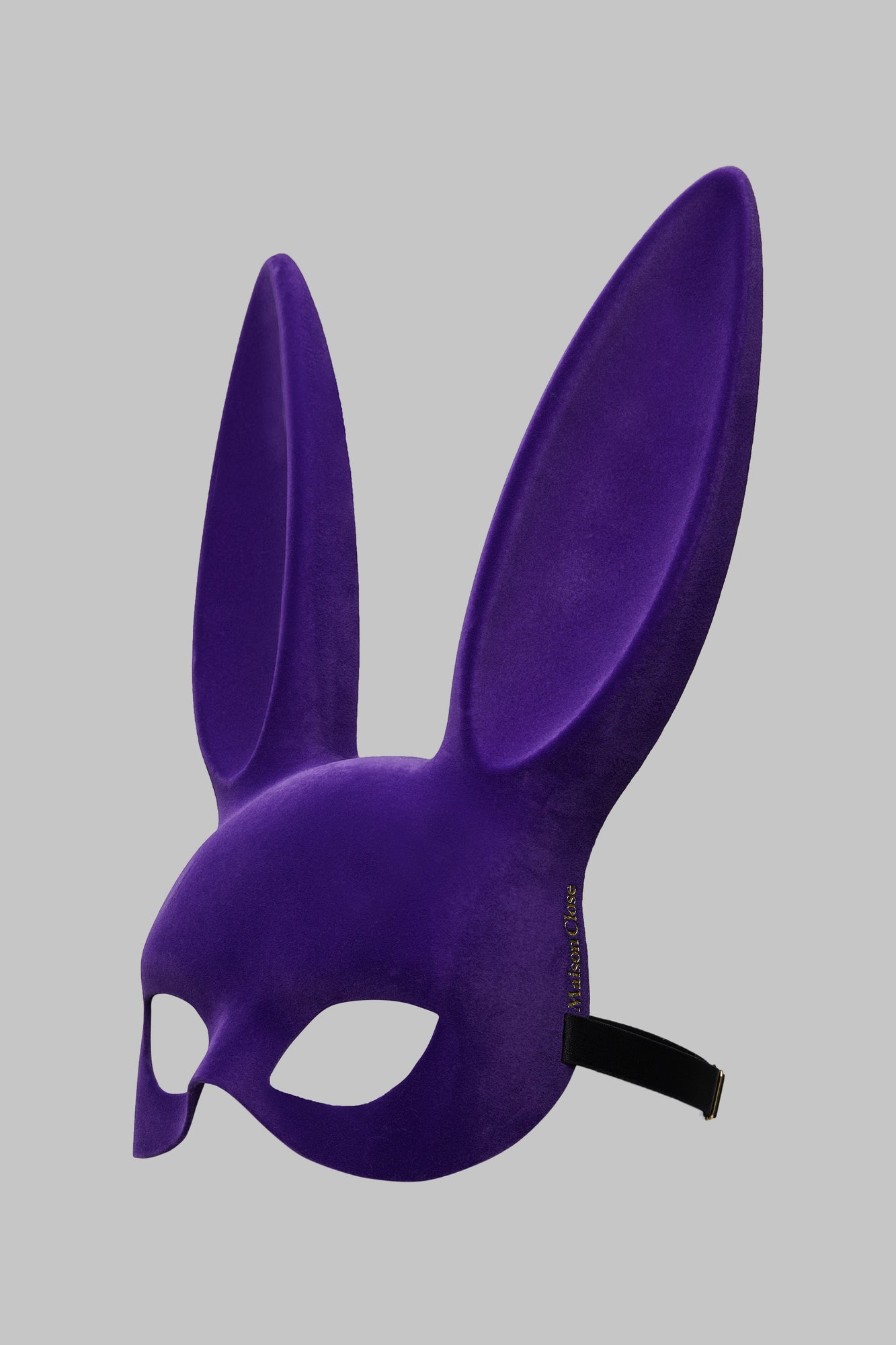 Velvet bunny mask - Les Fetiches | Purple