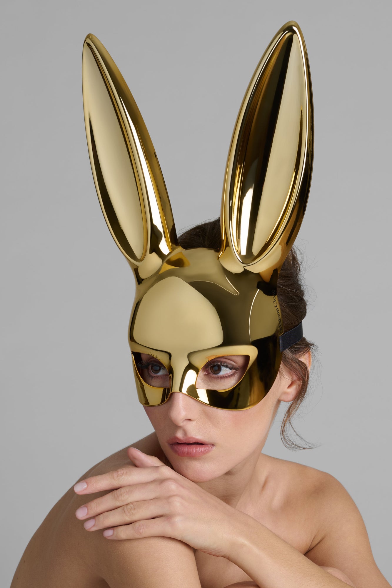 Mirror bunny mask - Les Fetiches | Gold