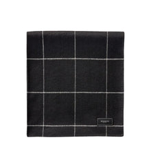 Maven Double Face Wool Scarf | Black-Powder