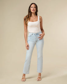 Straight Leg Jean | Light Wash