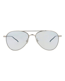 Montblanc Aviator Metal Sunglasses | Silver