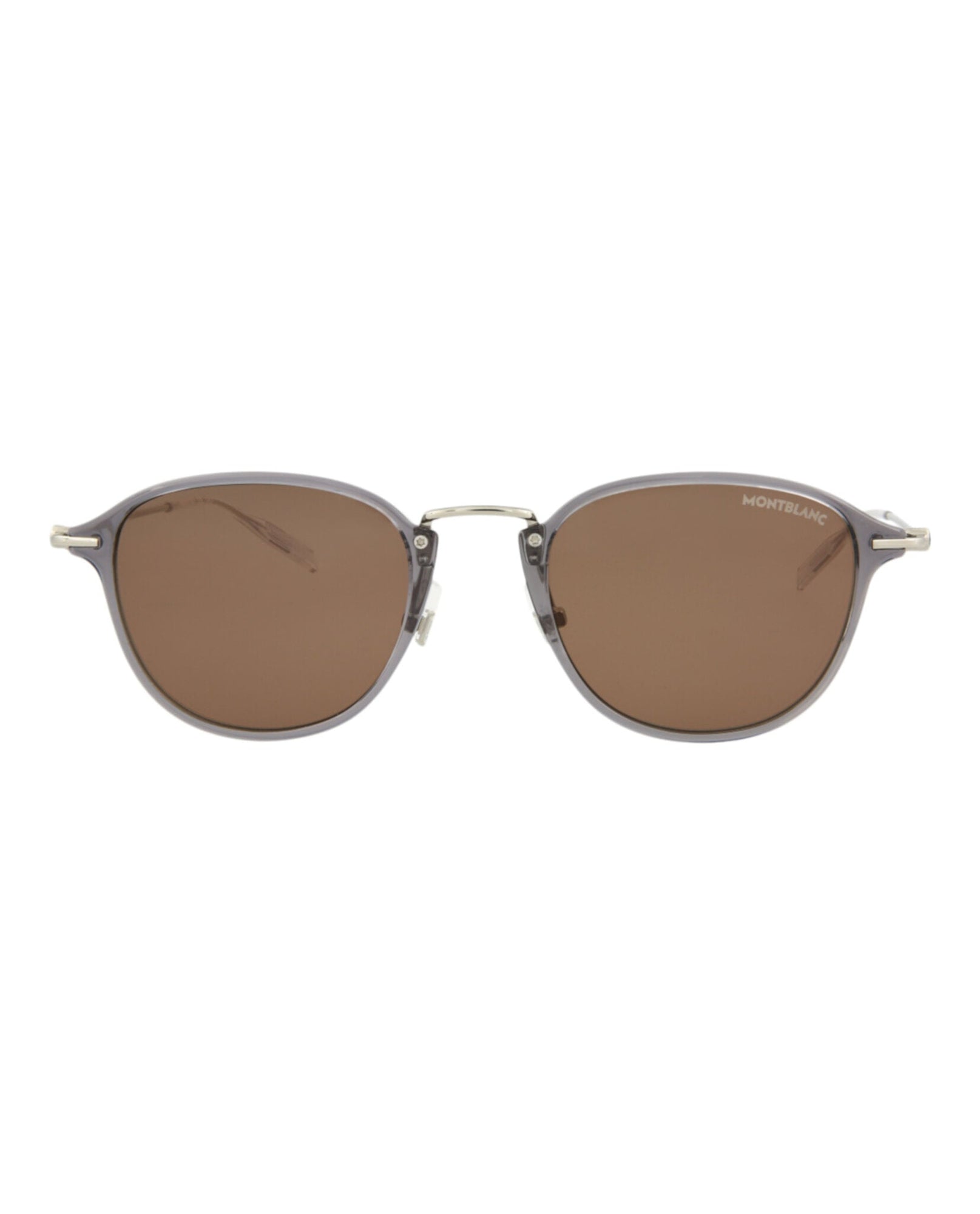 Montblanc Round Injection Sunglasses | Grey