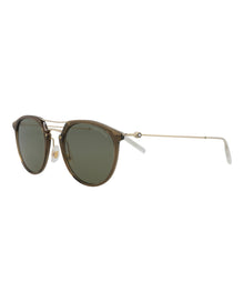 Montblanc Aviator Injection Sunglasses | Brown