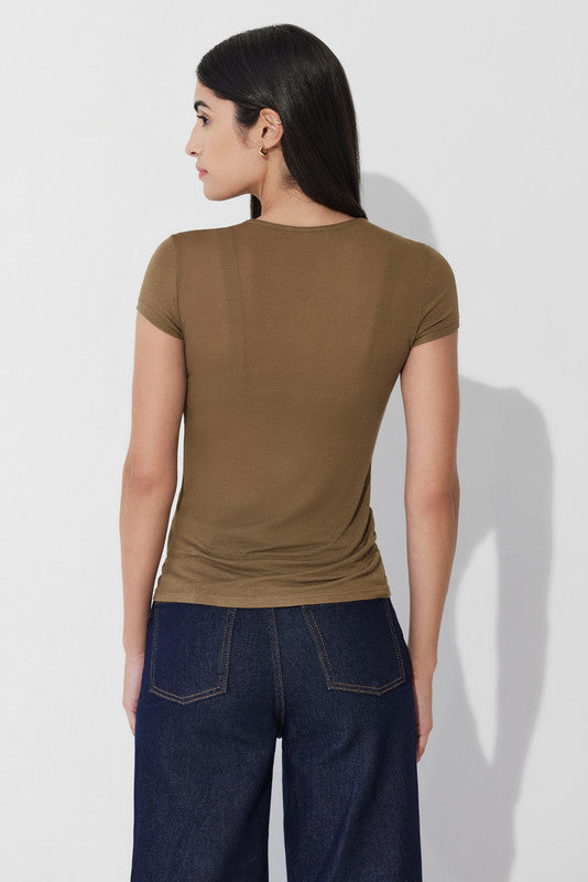 Sara Tee | Taupe