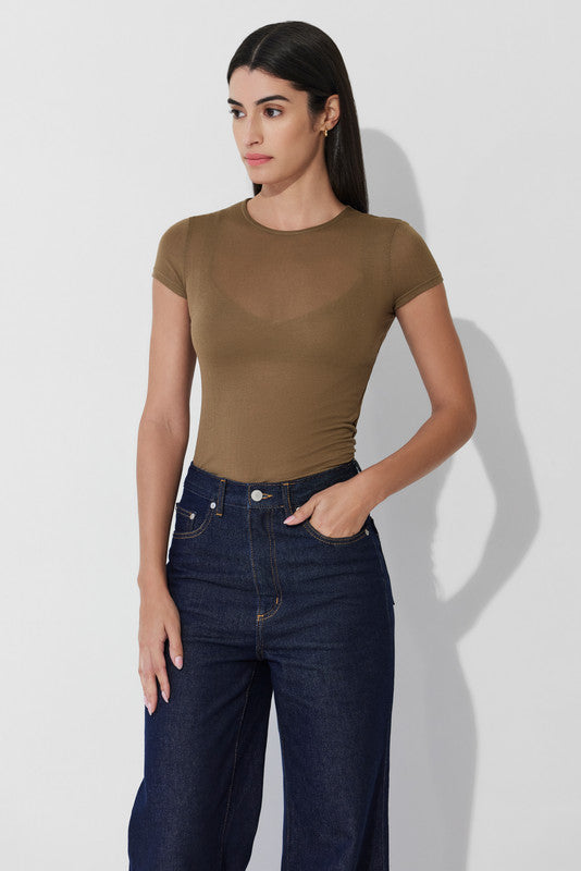 Sara Tee | Taupe