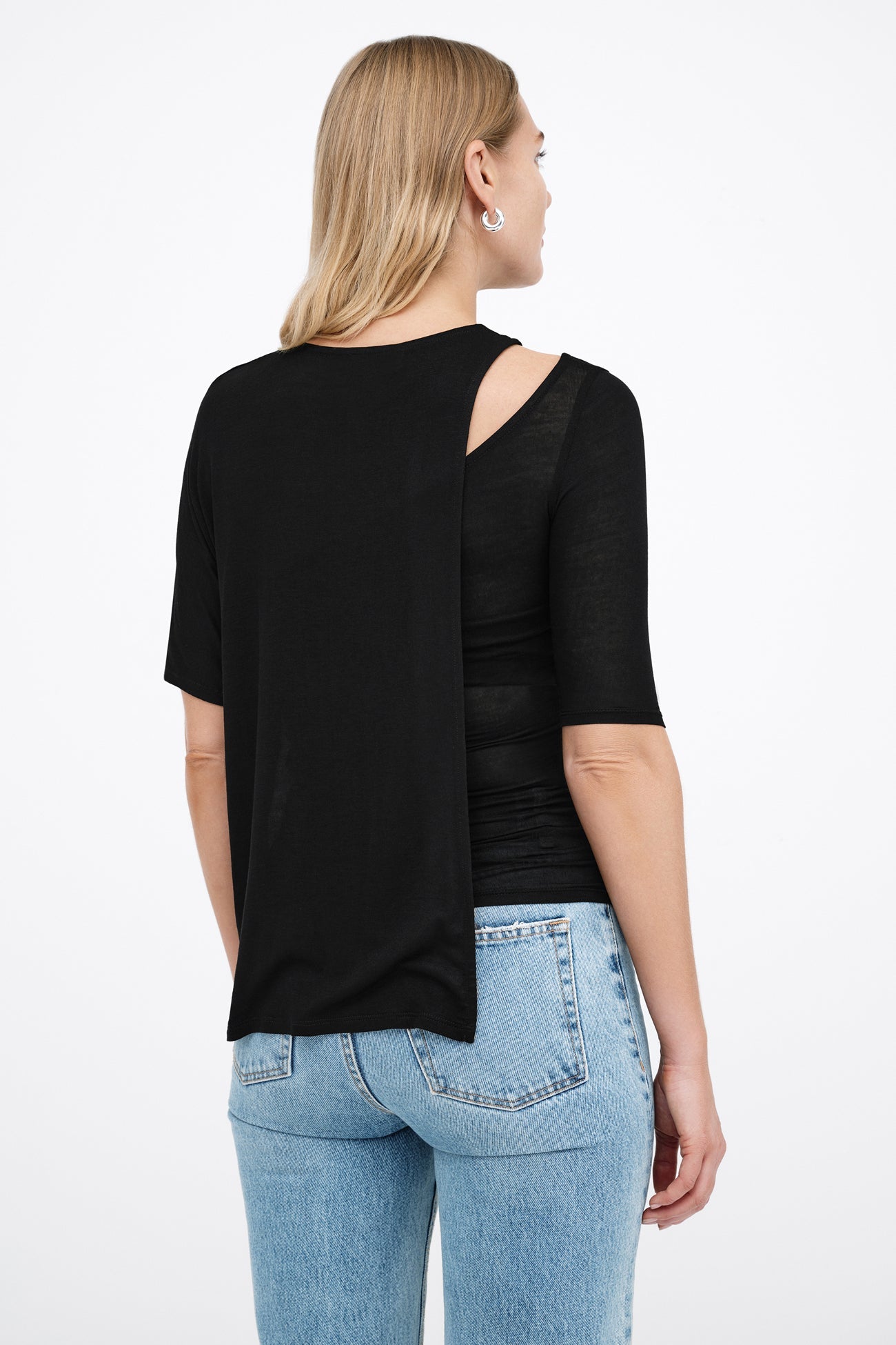 Tilda Two-Way Top | Black