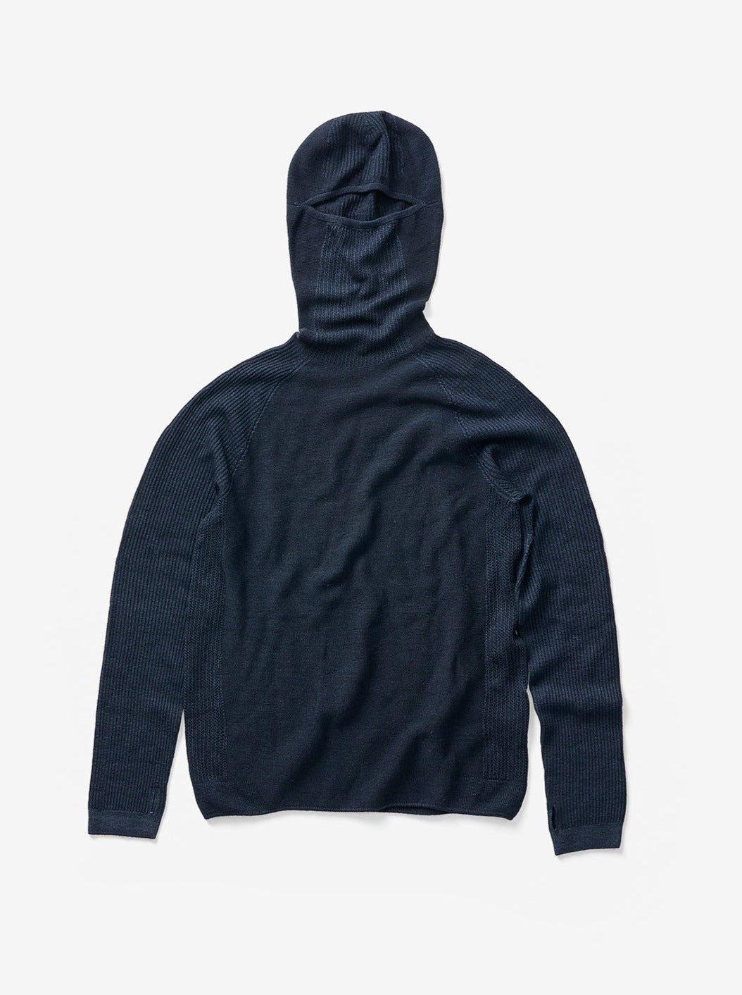Mens | Balaclava Sweater | Carbon Blue