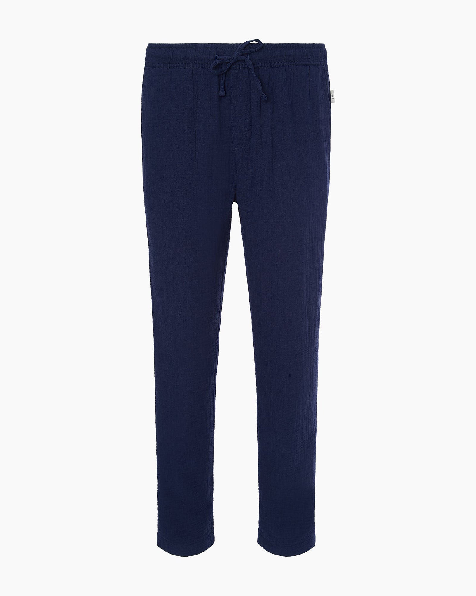 Mens | Cotton Gauze Pull-on Pant | Deep Navy