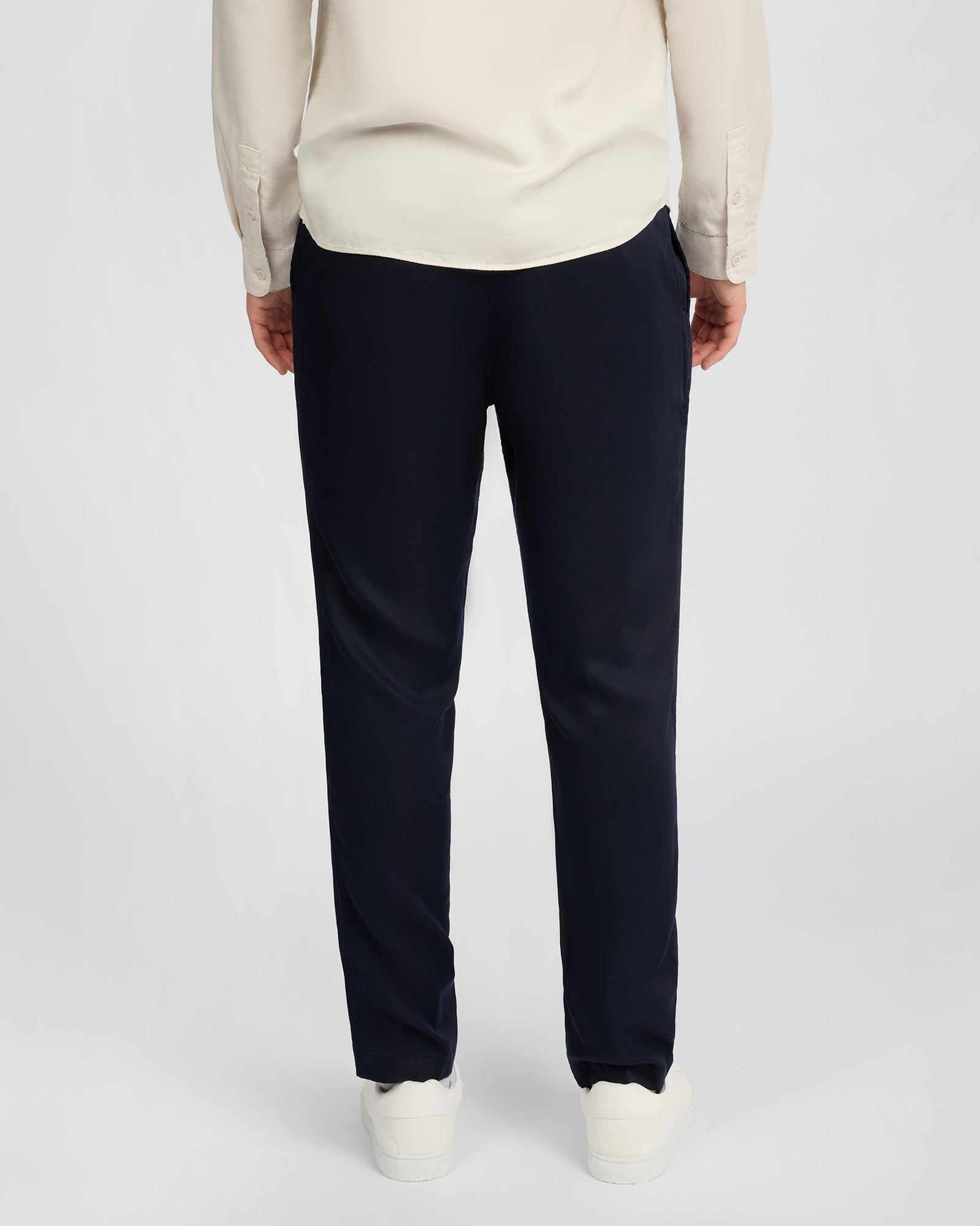 Mens | Lyocell Tapered Trouser | Midnight