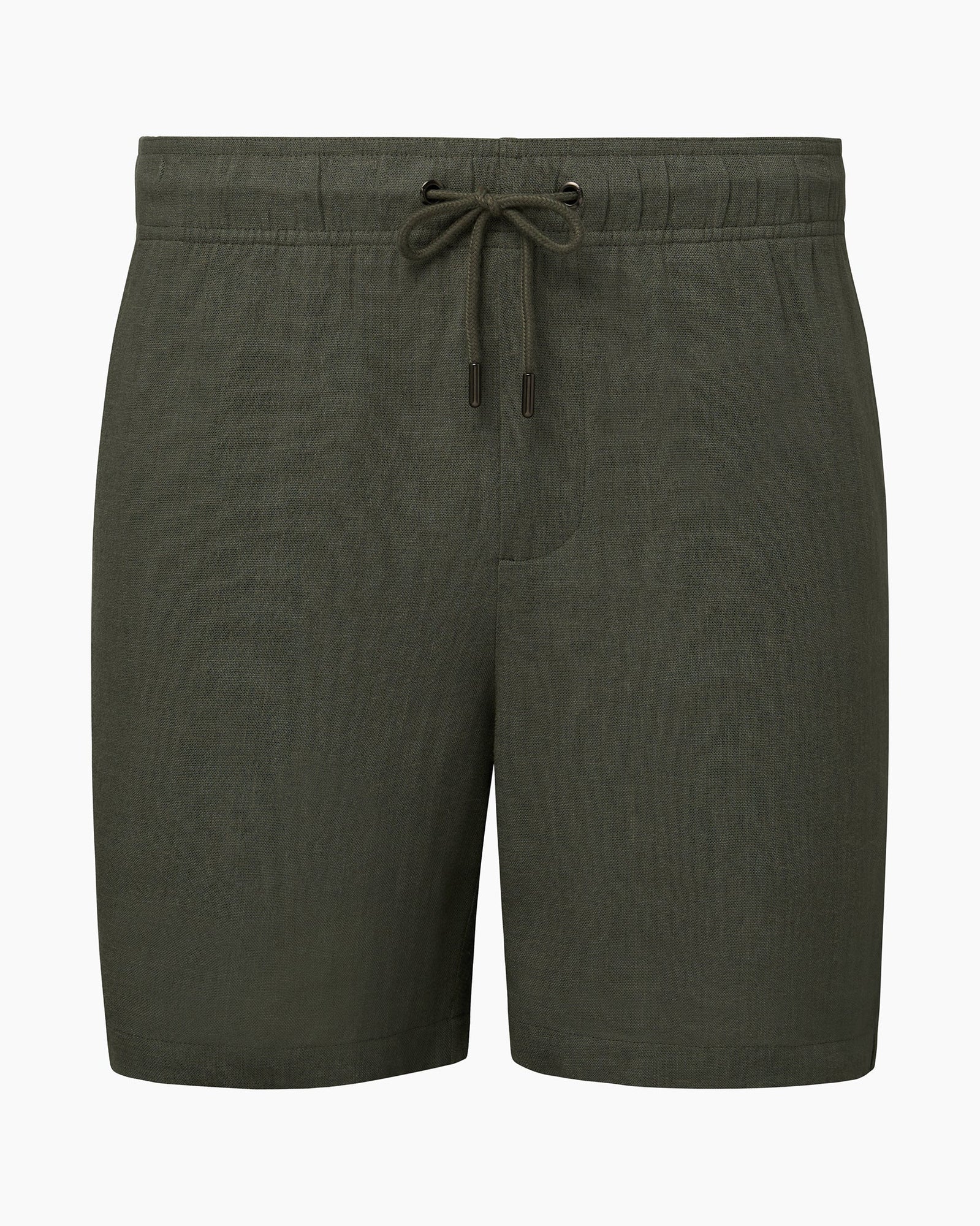 Mens | Classic Pull On Linen Swim Trunk 6in. | Agave