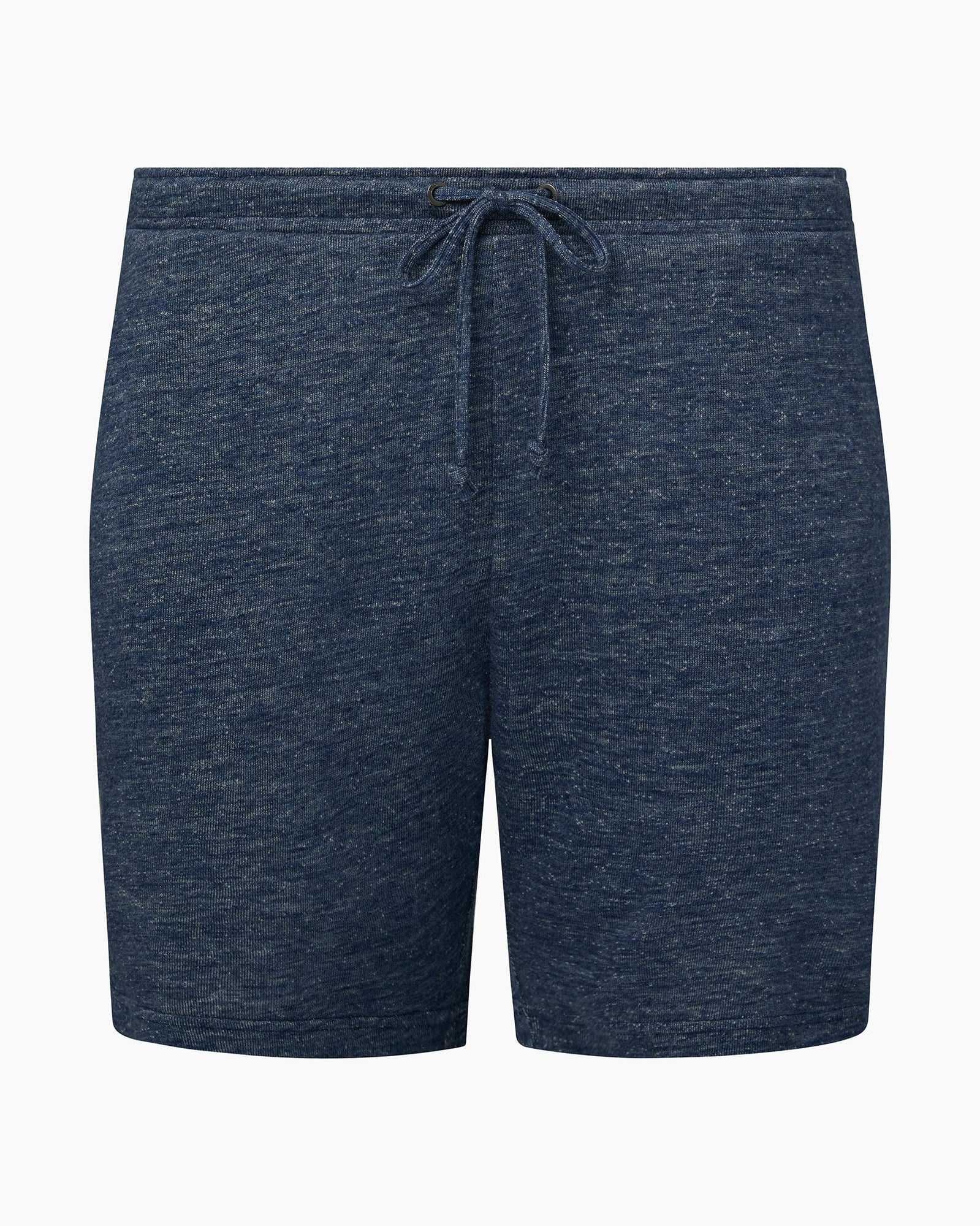 Mens | Terry Linen Short 6in | Dark Blue