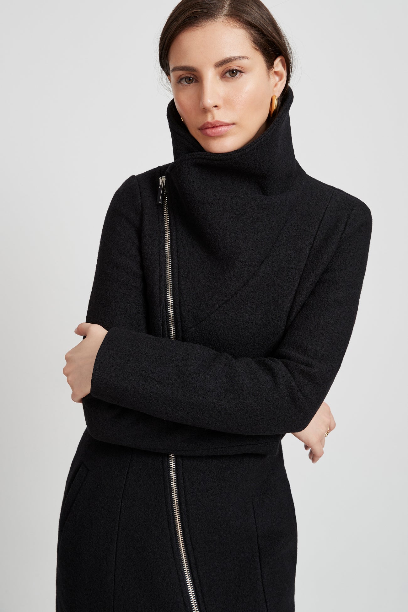 Maren Coat | Black