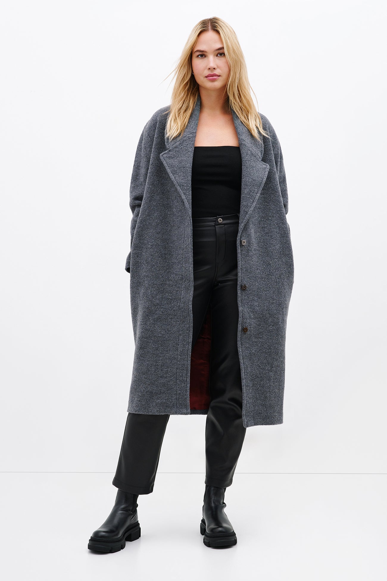 Elizabeth Coat | Medium Grey