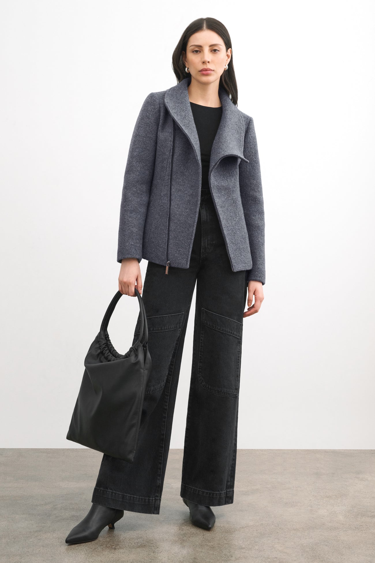 Essex Coat | Medium Grey