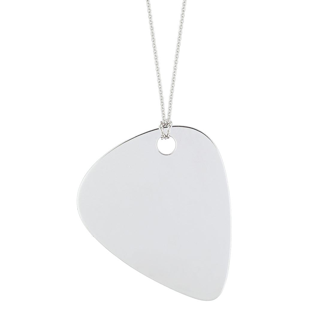 Guitar Pick | 18K White Gold