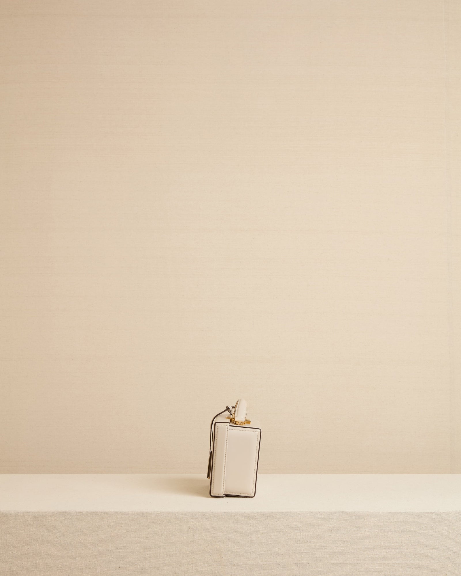 Grace Box | Soft Saffiano / Smooth Calf Taupe