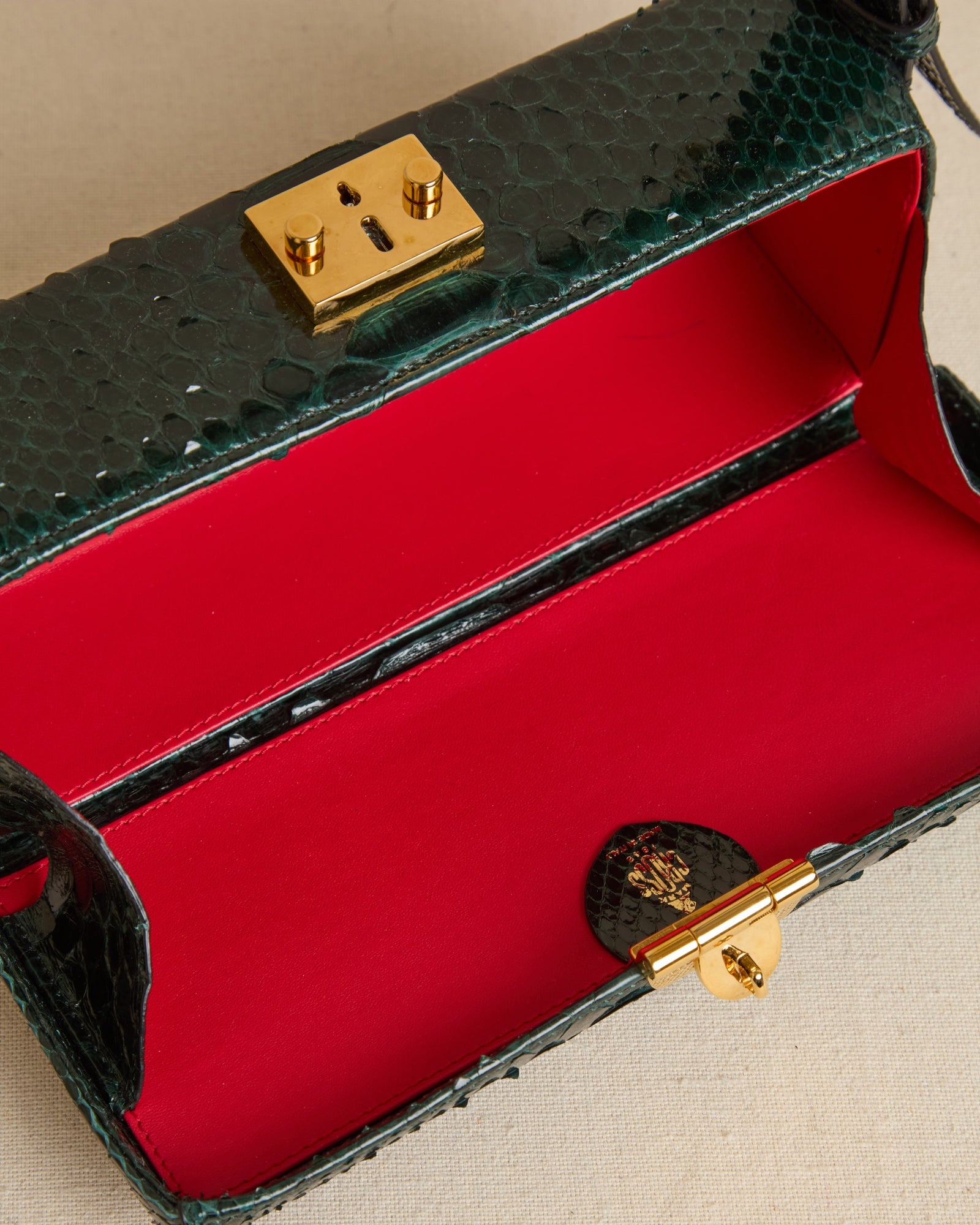 Grace Lungo | Python Dark Emerald