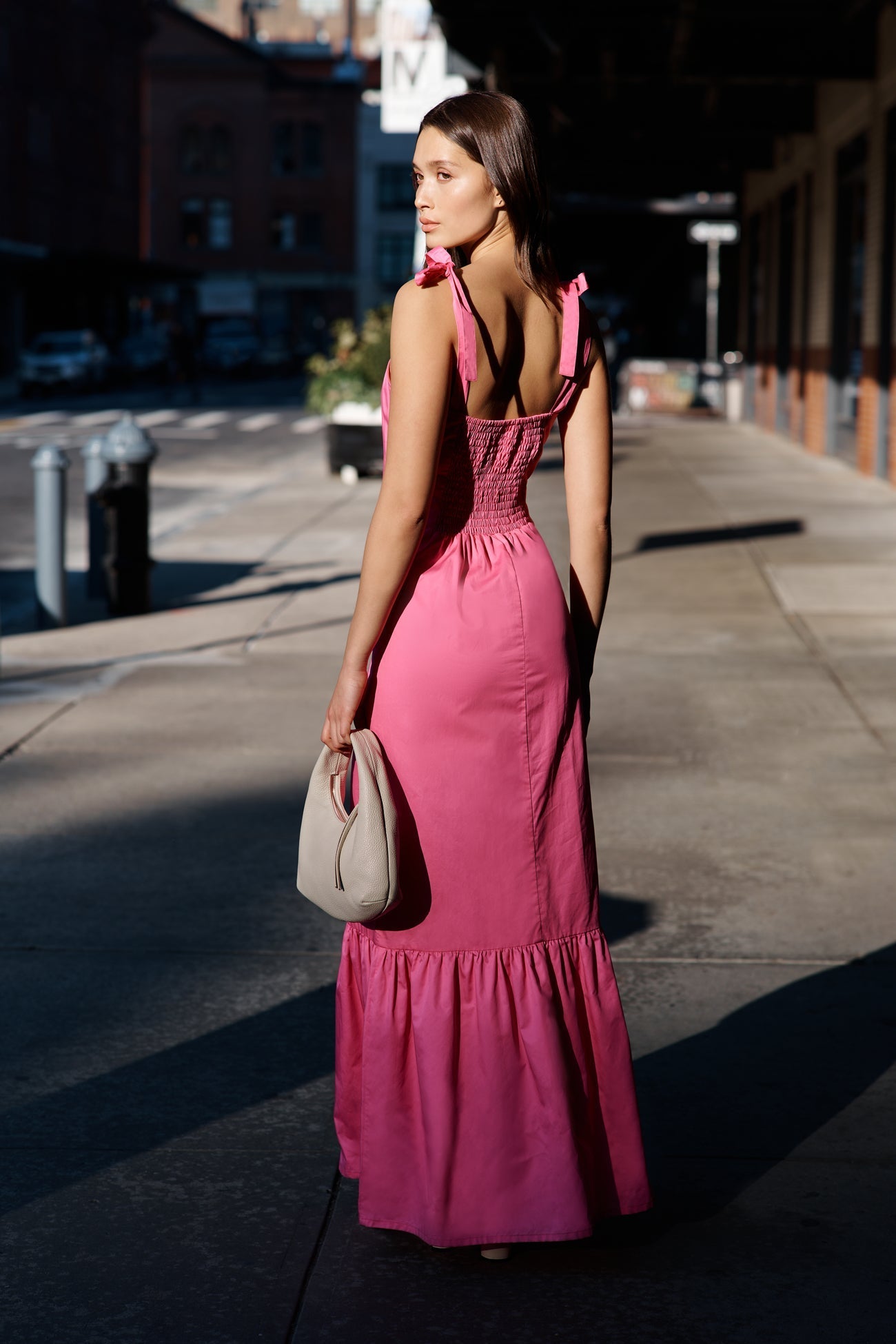 Racine Dress | Hot Pink