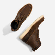 All-Weather Mateo Boot Waxed Brown Men's Leather Boot Nisolo