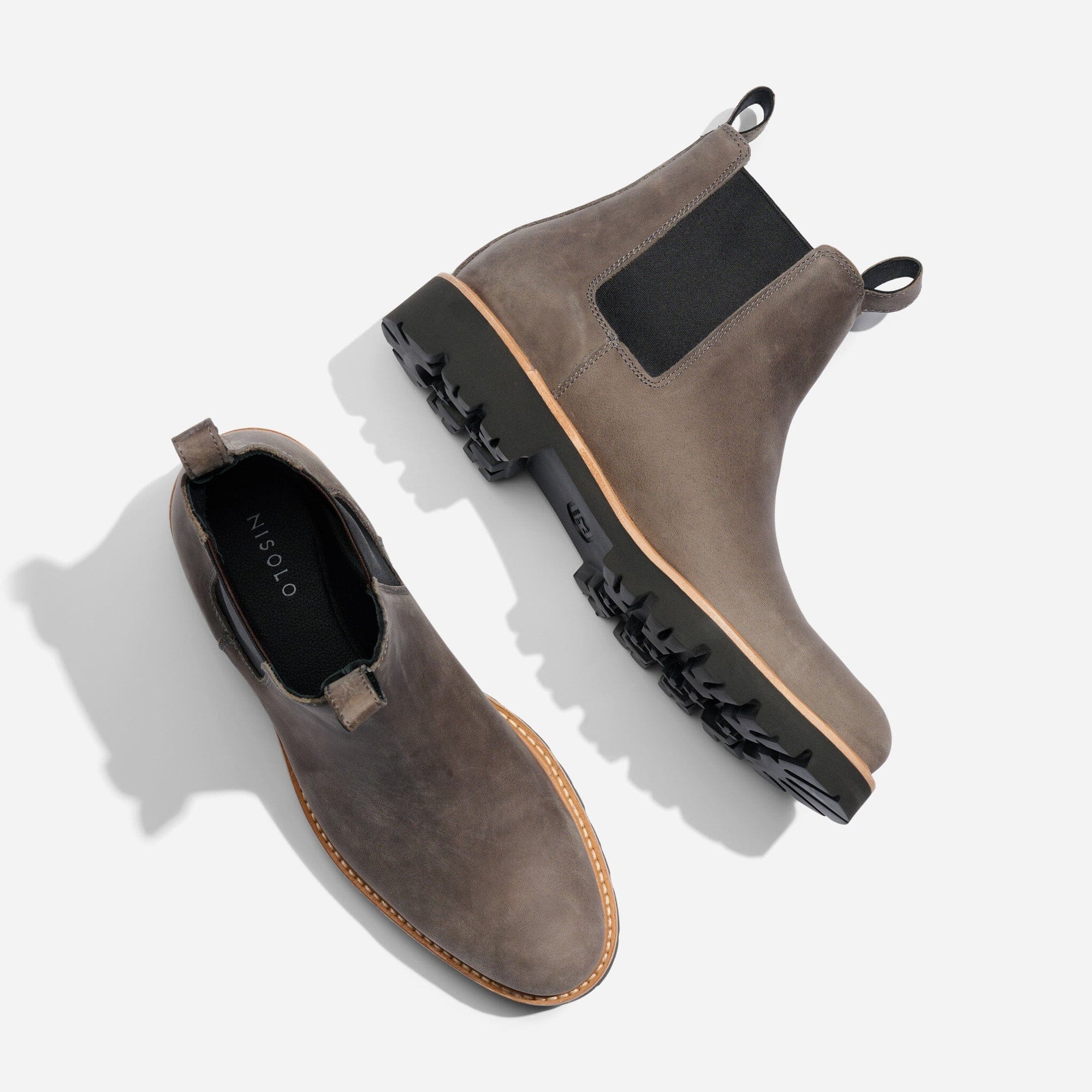 Go-To Chelsea Boot Grey Men's Chelsea Boot Nisolo