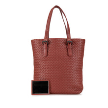 Bottega Veneta | Pre-Owned Intrecciato Tote | Red/Indian Red