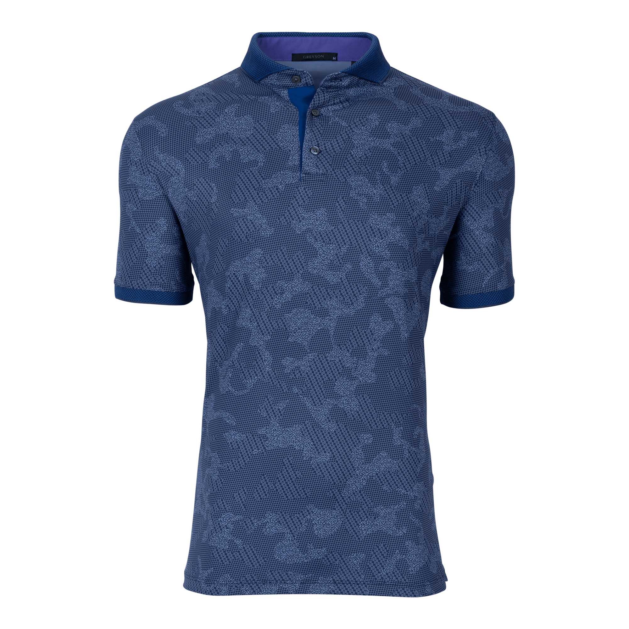 Men | Tonal Scape Polo | Cloud