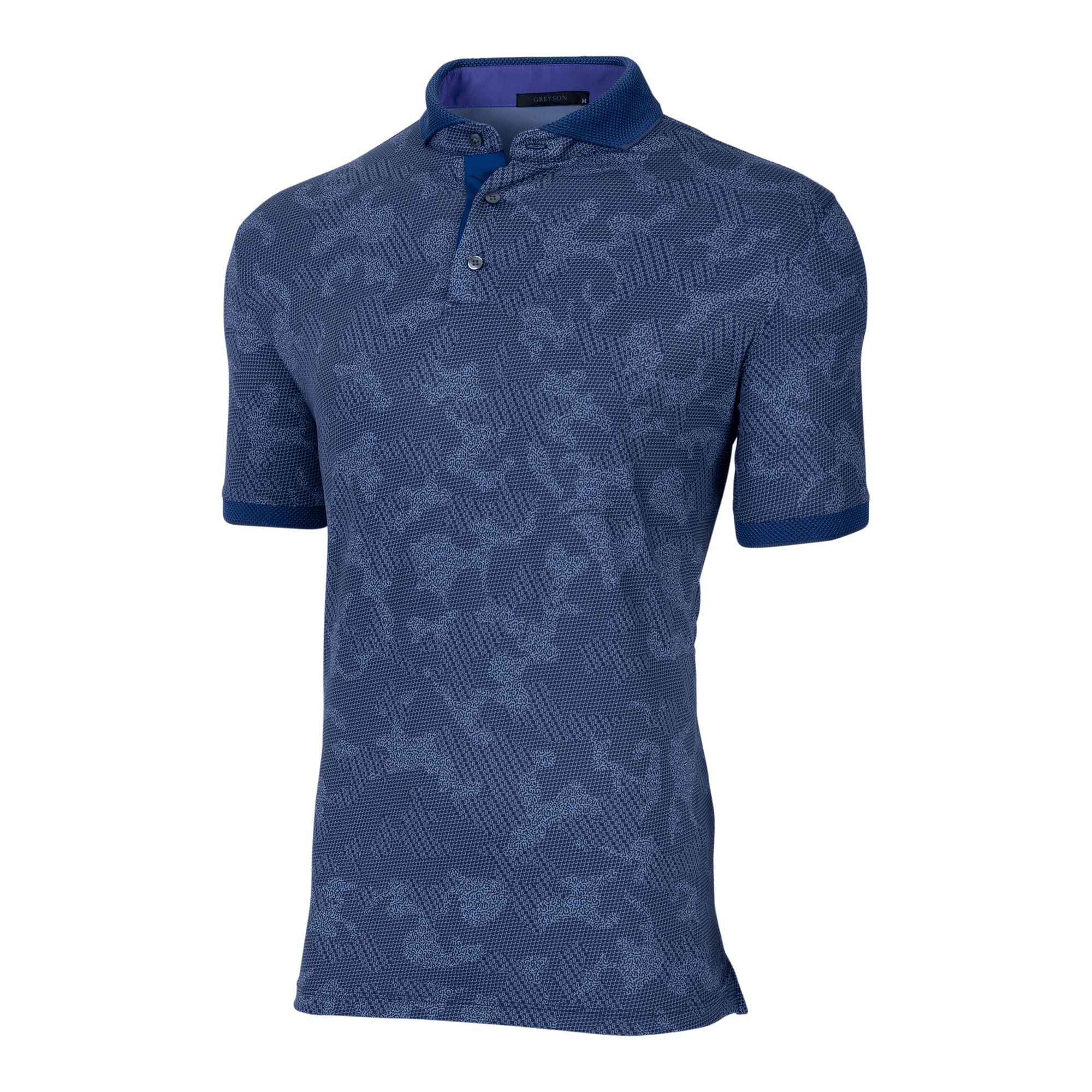 Men | Tonal Scape Polo | Cloud