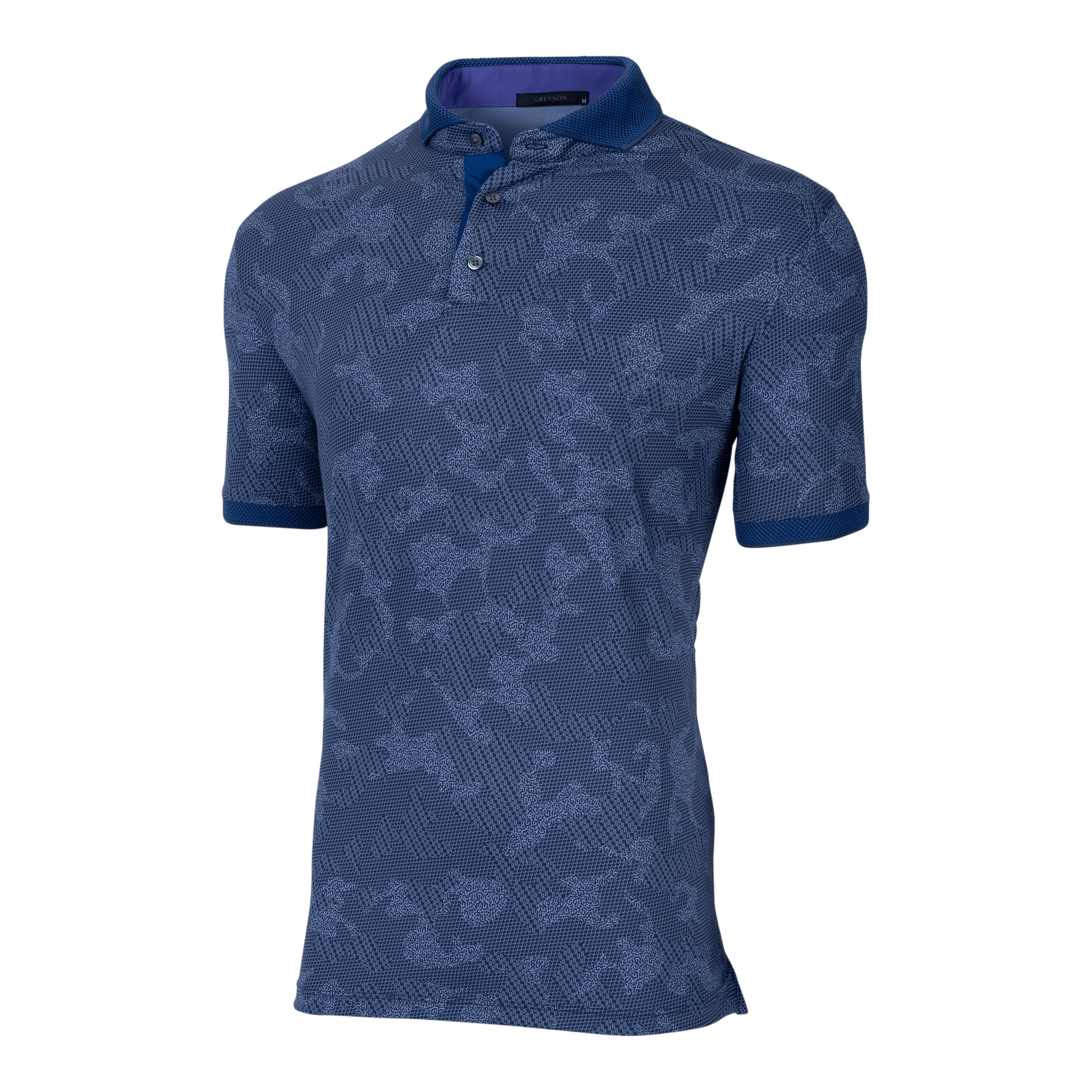Men | Tonal Scape Polo | Cloud