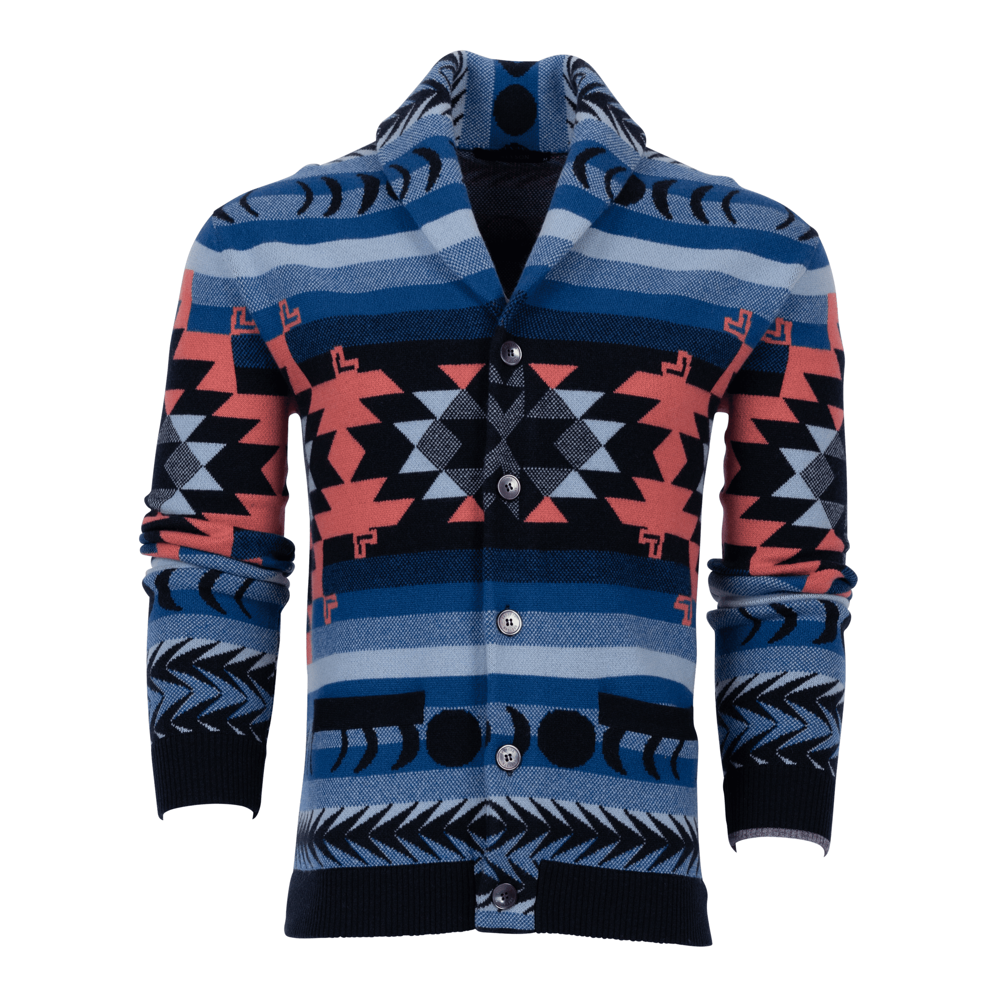 Men | Smokey Peak Ottawa Shawl Cardigan | Iona Multi