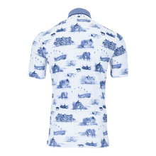 Men | Lake Champlain Toile Polo | Arctic