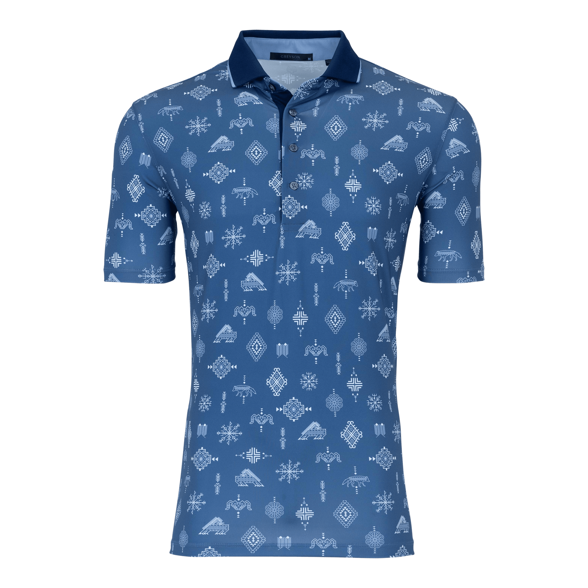 Men | Woven Spirits Polo | Fjord