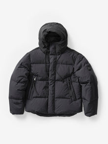 Man FOWLER DOWN JACKET - Black - flat lay - front