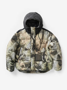 Man FOWLER DOWN JACKET - Rekall Tie - flat lay - front