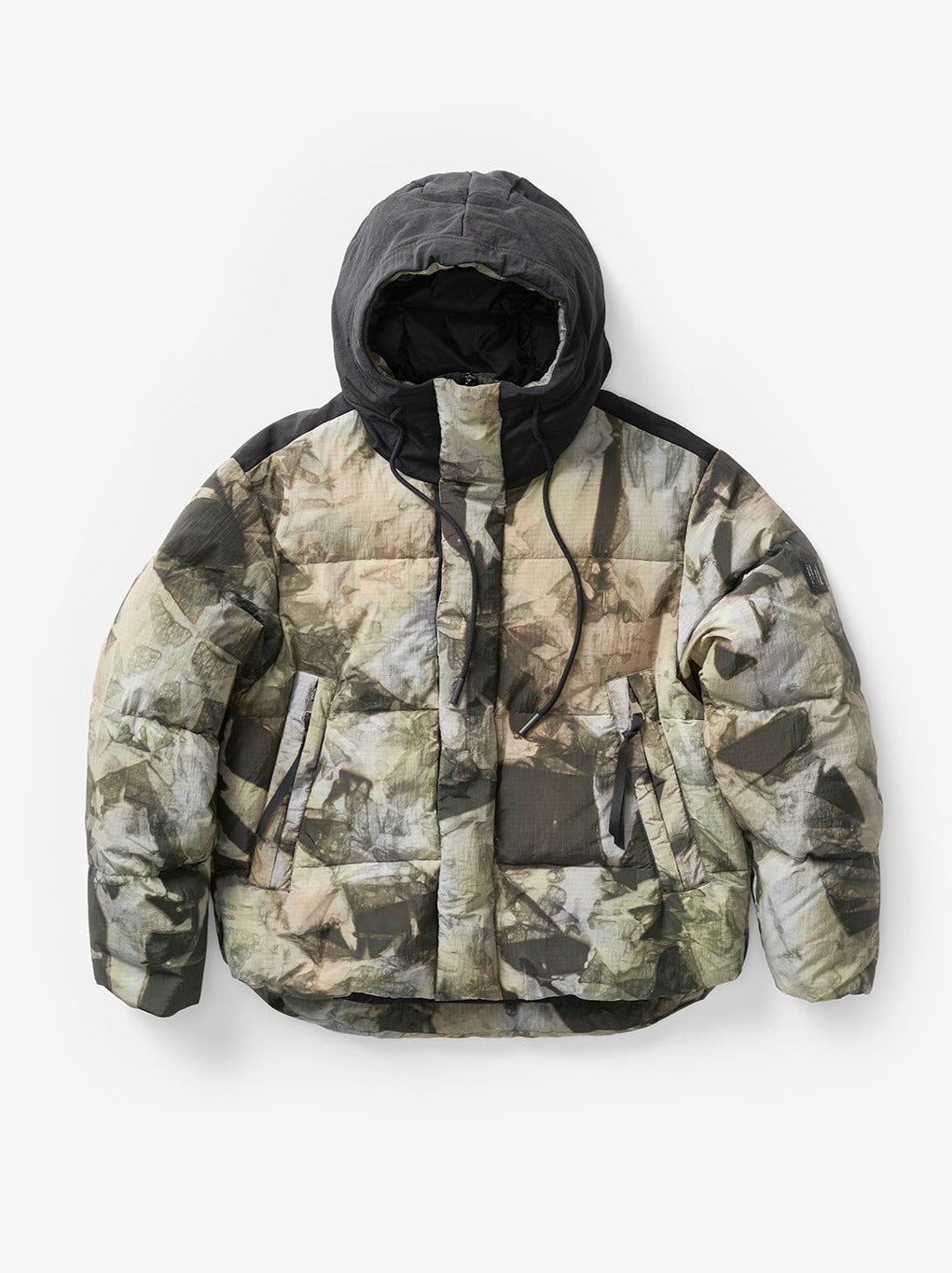 Man FOWLER DOWN JACKET - Rekall Tie - flat lay - front