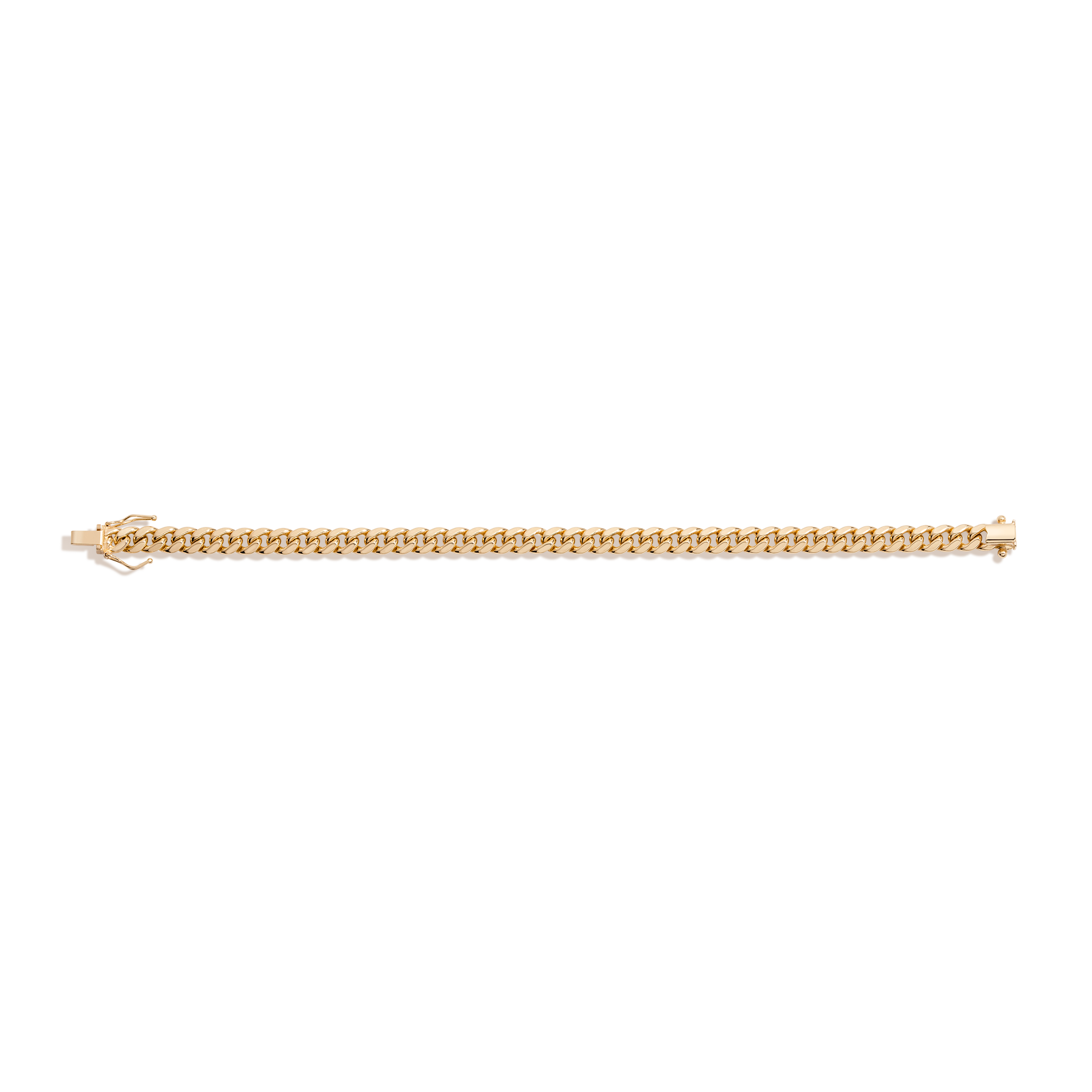 Large Cuban Chain Bracelet | 14K Yellow Gold Vermeil
