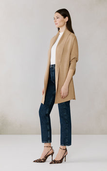 Miku-N Knit Scarfigan | Teak