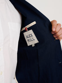 Men | Mercer Blazer | Cotton Linen Dark Navy