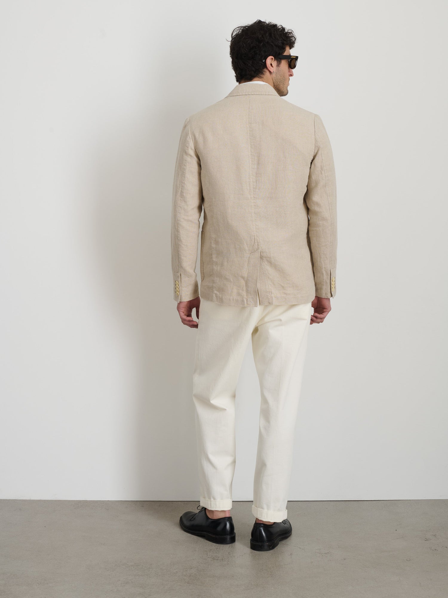 Men | Mercer Blazer | Flax Linen Flax