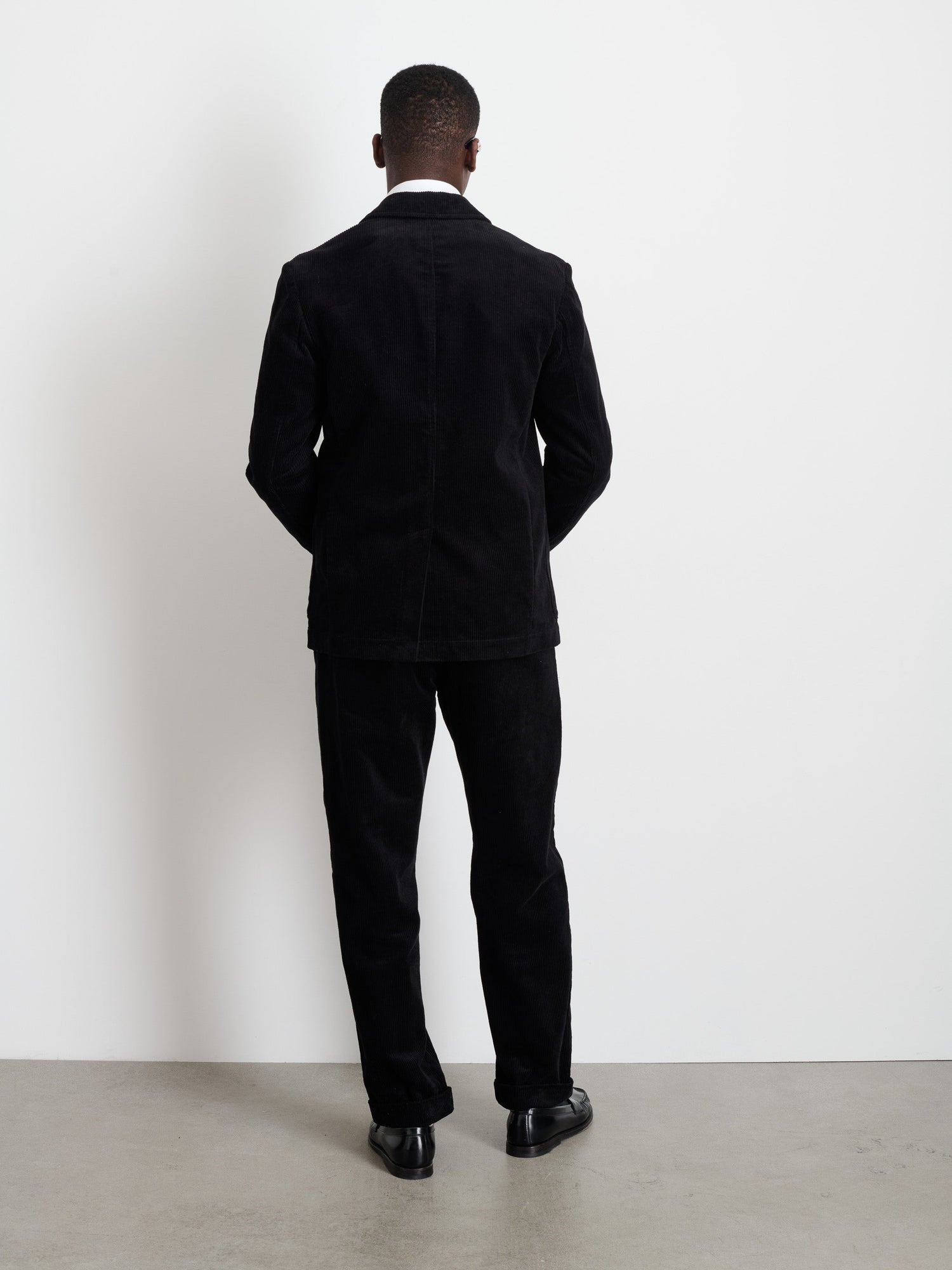 Men | Mill Blazer | Corduroy Black