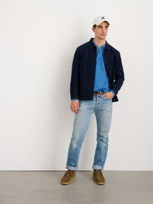 Men | Work Jacket | Fine Wale Corduroy Deep Navy