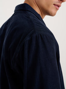 Men | Work Jacket | Fine Wale Corduroy Deep Navy