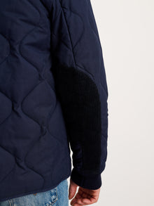 Men | Philip Jacket | Quilted Cotton Nylon Dark Navy