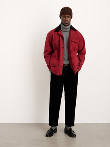 Unisex | Frontier Jacket | Canvas Firebrick